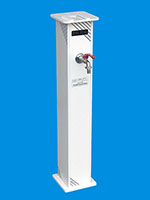 Colonna bassa RFID distributore di acqua a litri (1/2pollice) mod. PORTOFINO 216