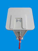 Colonna bassa RFID distributore di acqua a litri (1/2pollice) mod. PORTOFINO 216 (COD. 48600000)